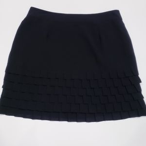 DKNYC Black Pleated Skirt